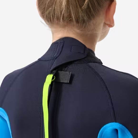 Decathlon Kids Olaian Wetsuit Quick Dry Waterproof Blue 6y wet suit - Picture 2 of 10